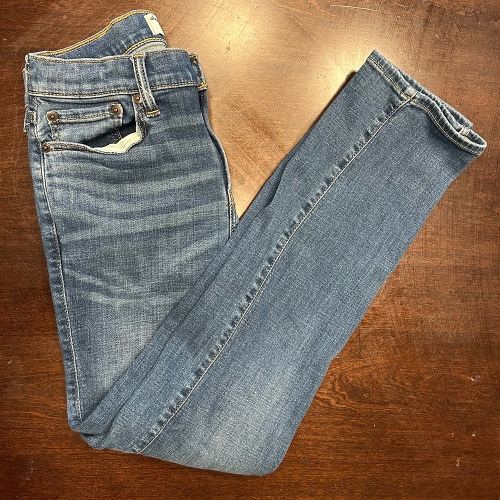 Abercrombie Kids Blue Skinny Jeans